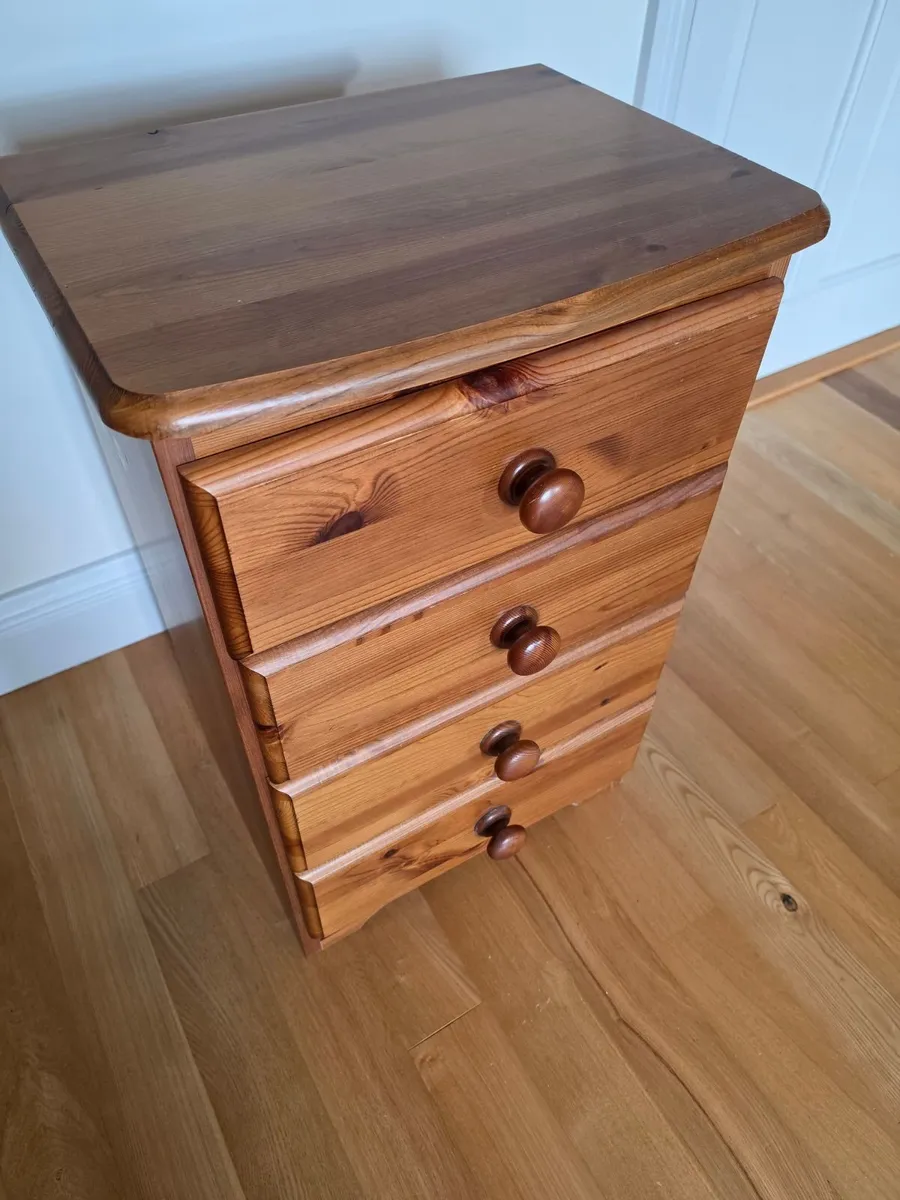 Bedside Locker - solid pine - Image 1