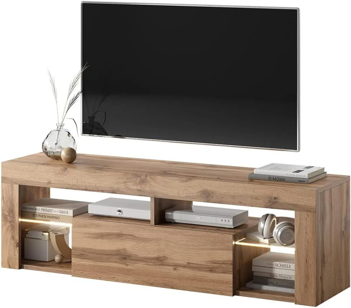 Bianko Modern TV Stand Cabinet 140CM LED - Image 4
