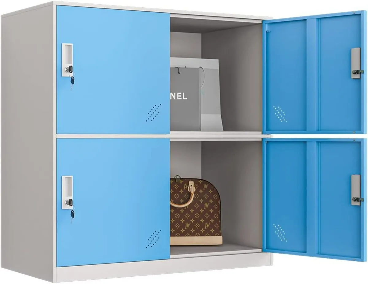 Metal Office Cabinet with 4 6 9 Doors - Image 4