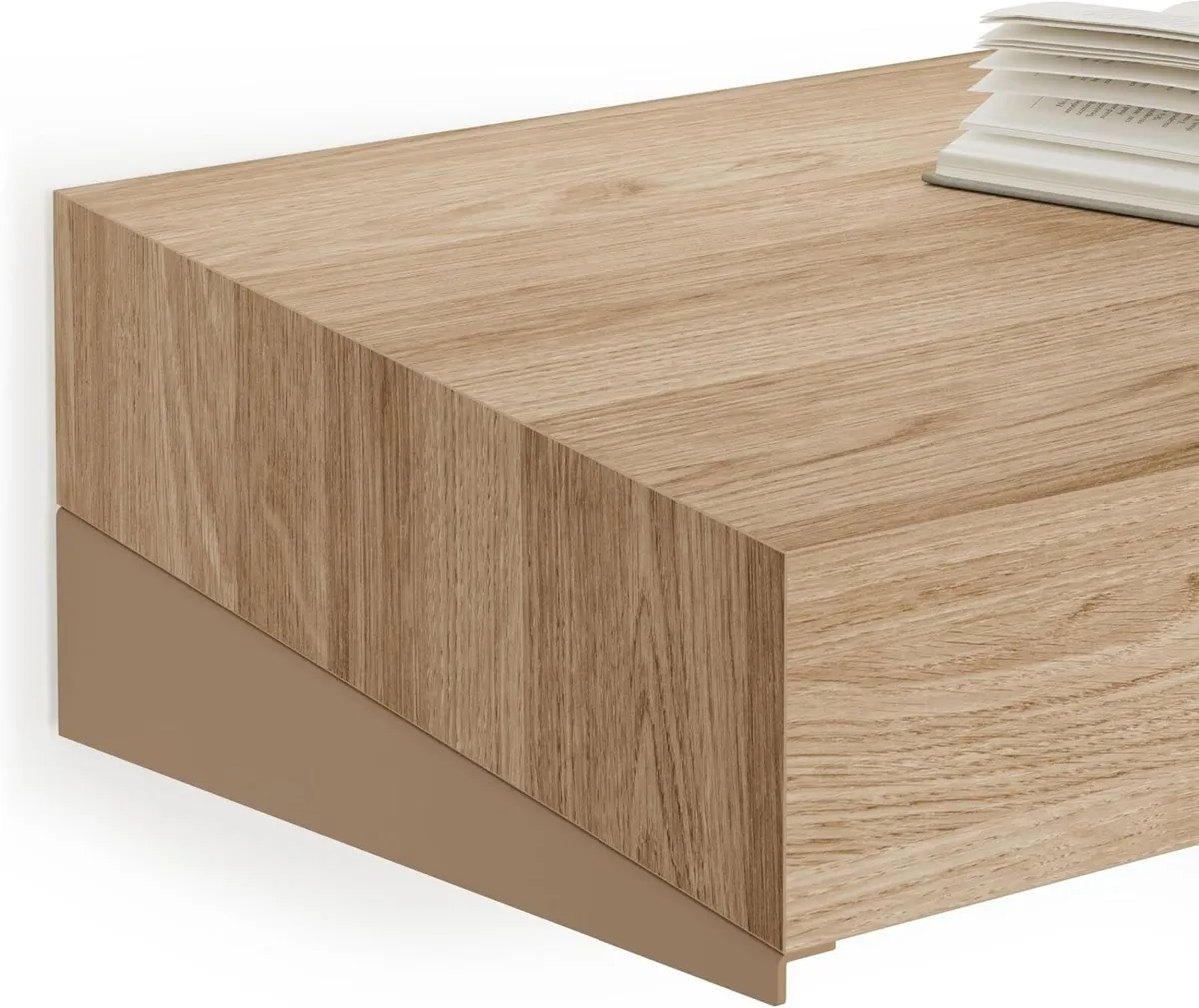 Floating TV Stand Evolution Natural Oak Made - Image 2