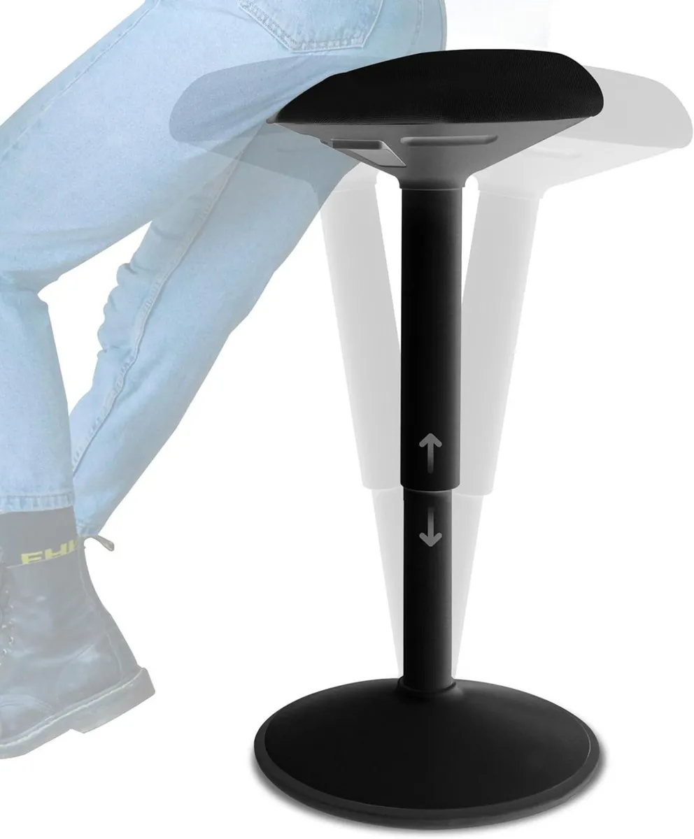 Ergonomic Desk Stool for Office Height Adjustable - Image 1
