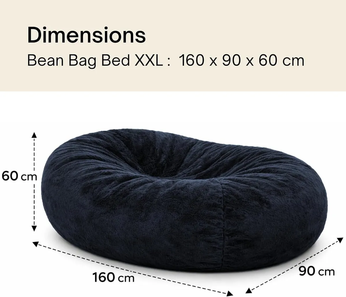 Giant Bean Bag for Adults and Kids - Image 2