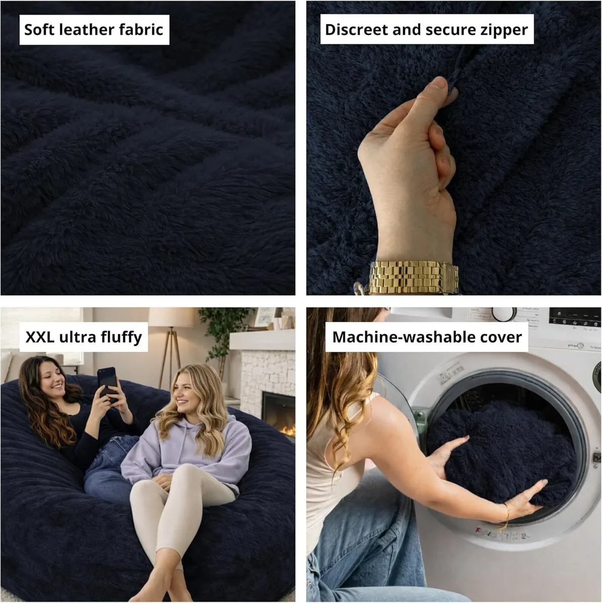 Giant Bean Bag for Adults and Kids - Image 3