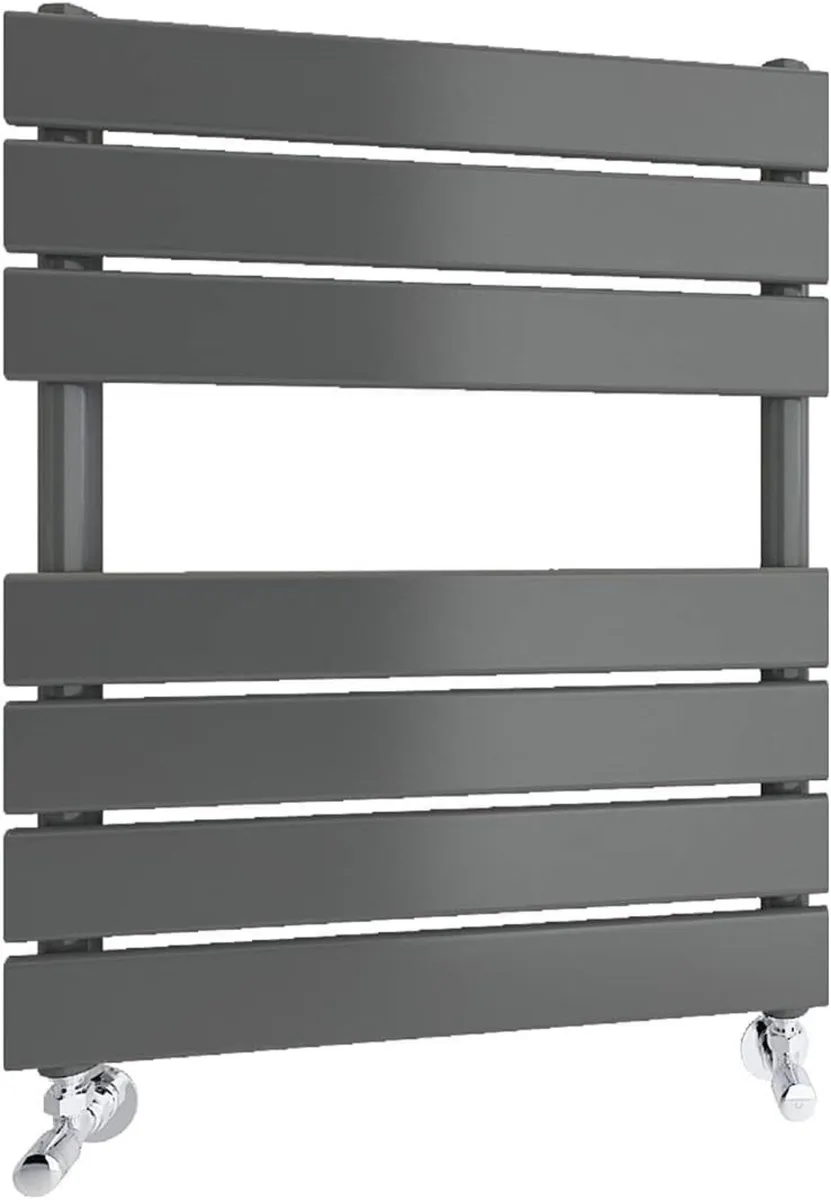 Bathroom Towel Rail Radiator 650x500MM Flat Panel - Image 1