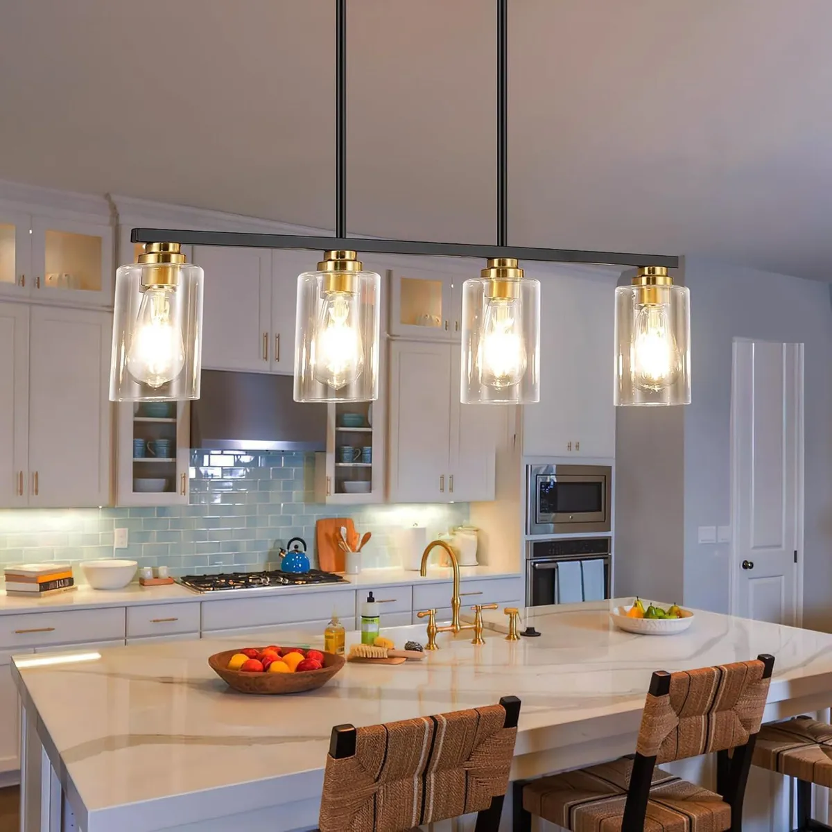 Island Light for Kitchen 4-Light Dining Room - Image 3