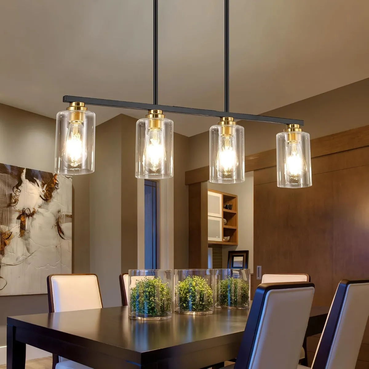 Island Light for Kitchen 4-Light Dining Room - Image 1