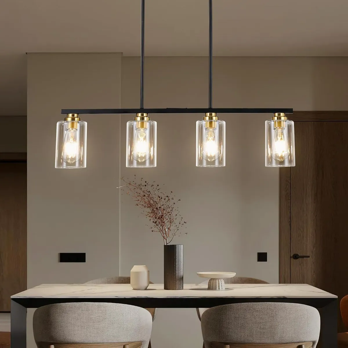 Island Light for Kitchen 4-Light Dining Room - Image 2