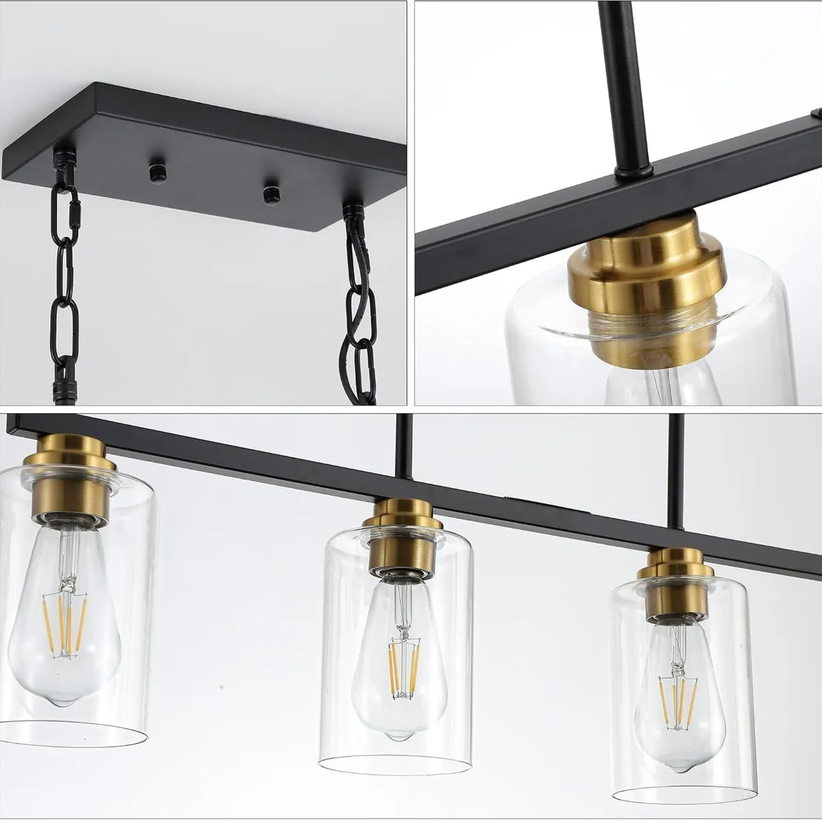 Island Light for Kitchen 4-Light Dining Room - Image 4