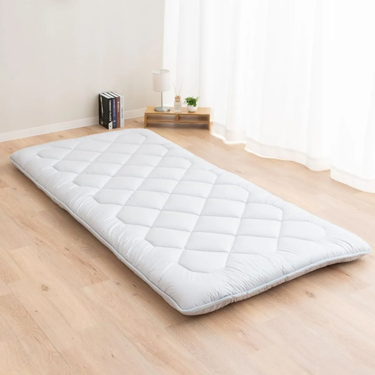 Floor Mattress Futon Anti-Sag Small- Made in Japan - Image 1