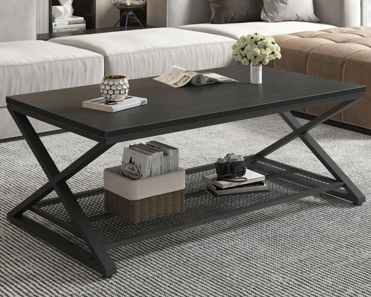 Coffee Table for Living Room Tables with Storage - Image 3