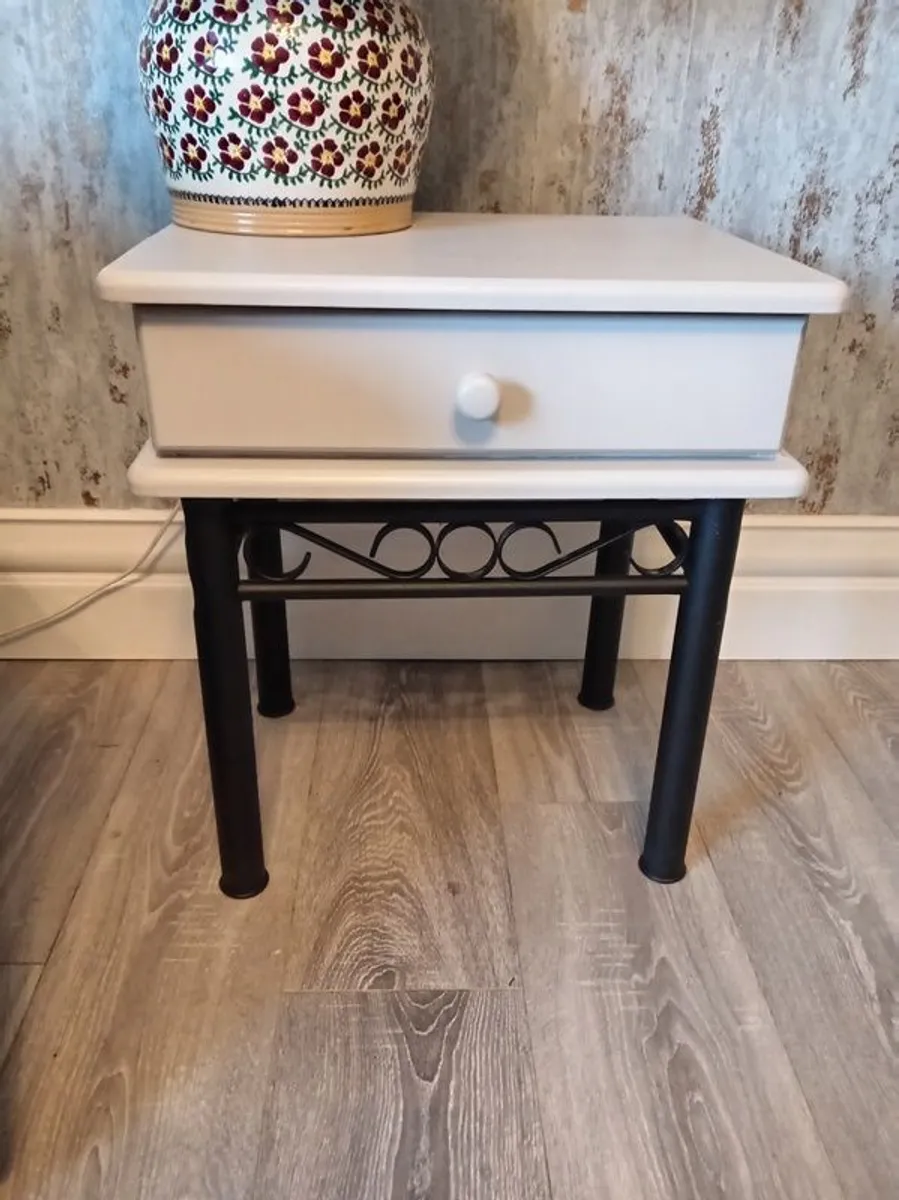 Small Table / Locker with Drawer - Image 1