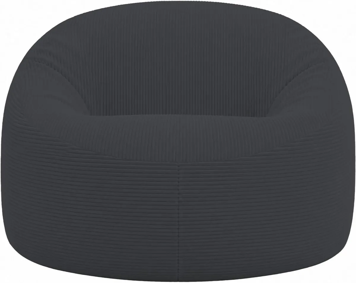Bean Bag Chair Adult Soft Elegant Wide - Image 1