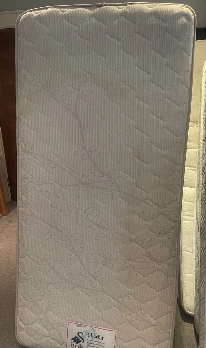 Premium Brand Swan Very Firm Single Mattress