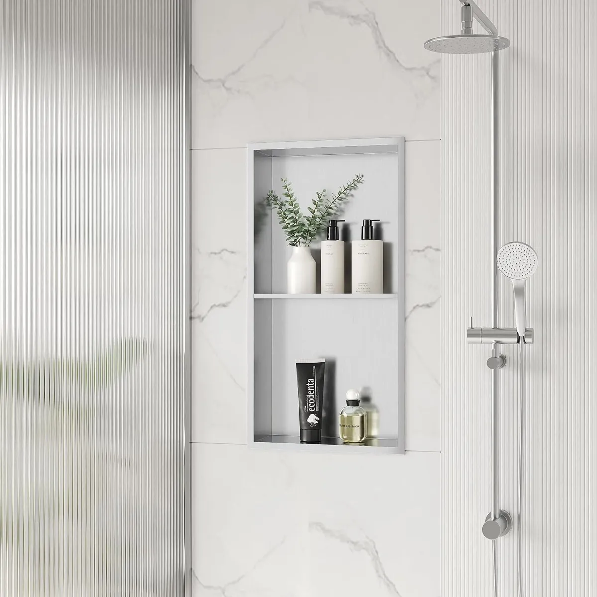 Stainless Steel Shower Niche Wall Insert Recessed - Image 2