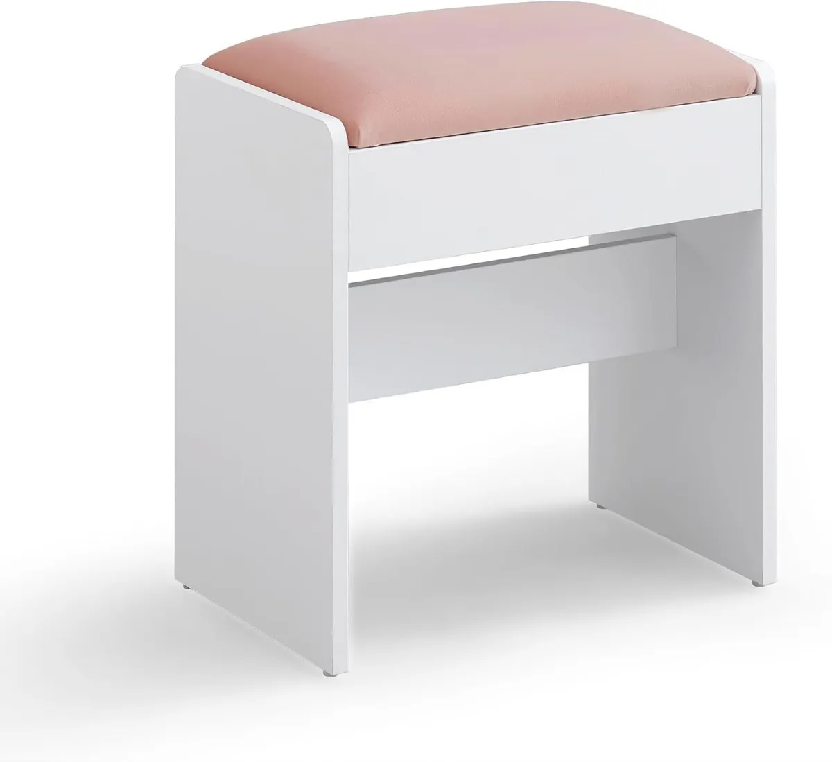 Velvet Dressing Table Stool Padded Seat 120KG - Image 1