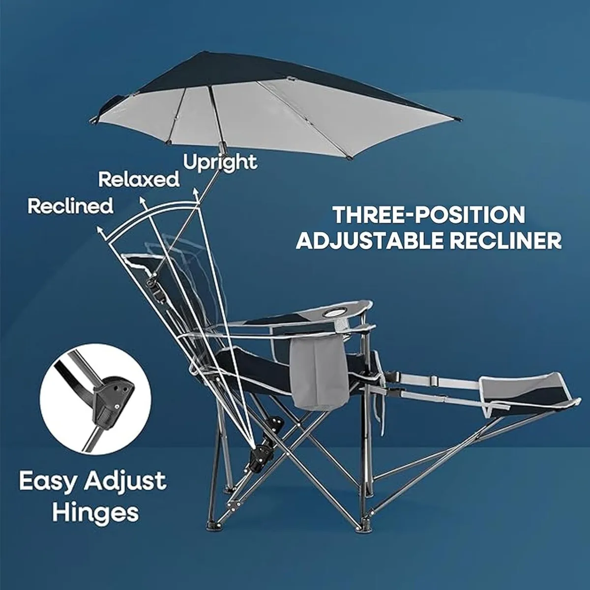 3-Position Recliner Chair - Image 3