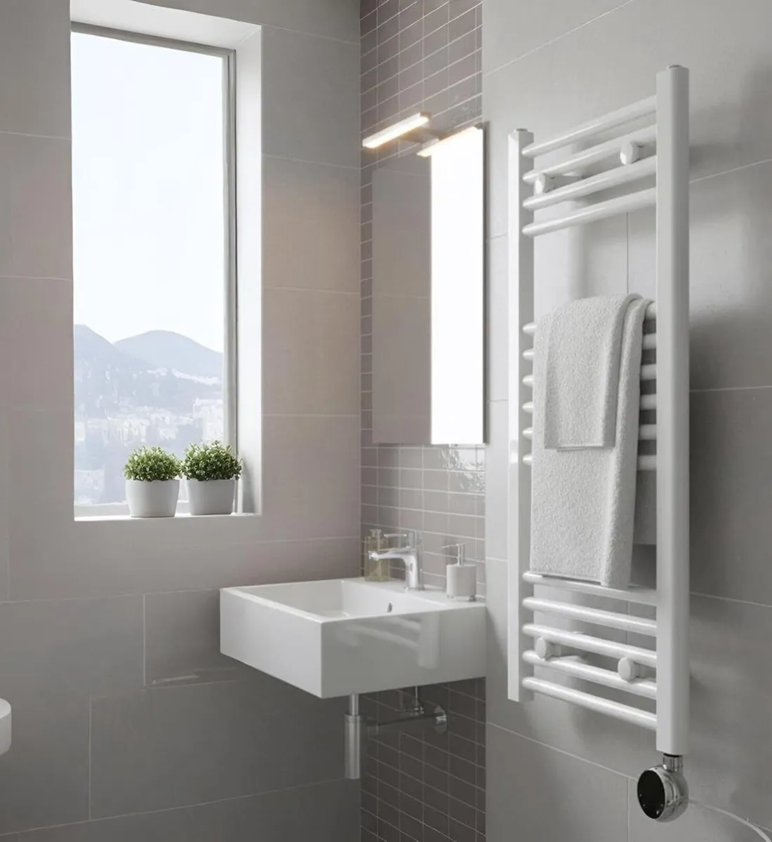 Electric Wifi Heated Towel Rail 500MM - Image 2