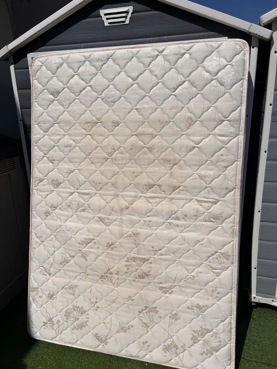 Good Medium Firm Double Mattress - Can Deliver - Image 2