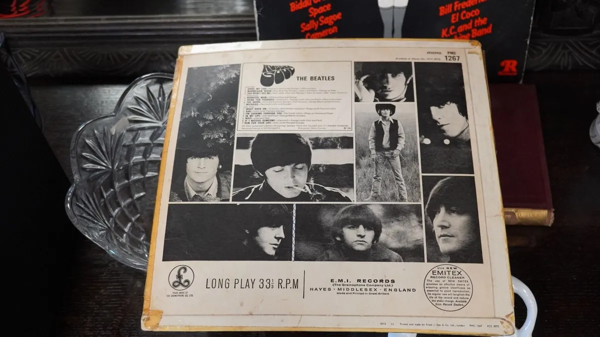 The Beatles Rubber Soul Original 1965 UK Mono LP - Image 2