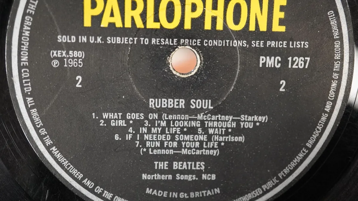 The Beatles Rubber Soul Original 1965 UK Mono LP - Image 4