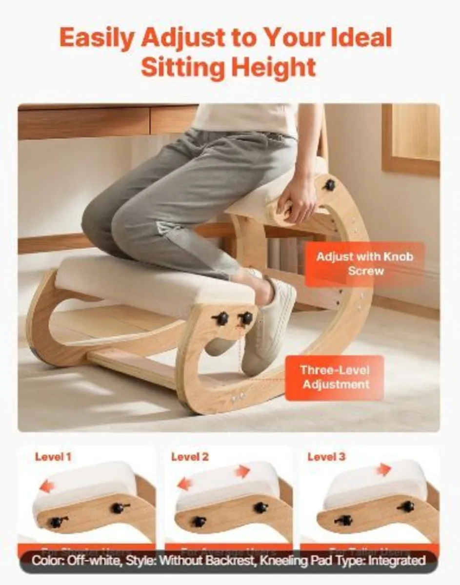 Ergonomic Kneeling Chair - Image 1