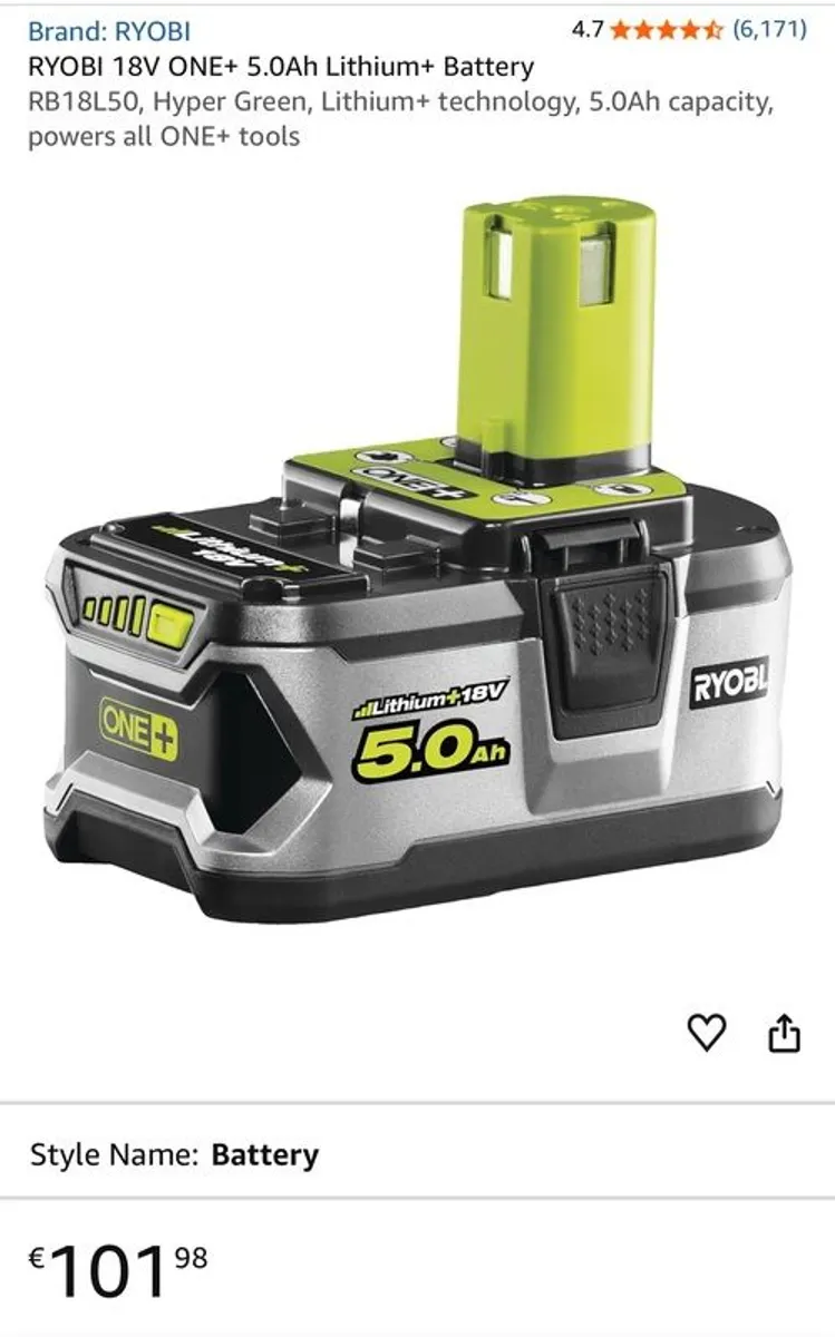Circular saw, battery & charger - Image 3