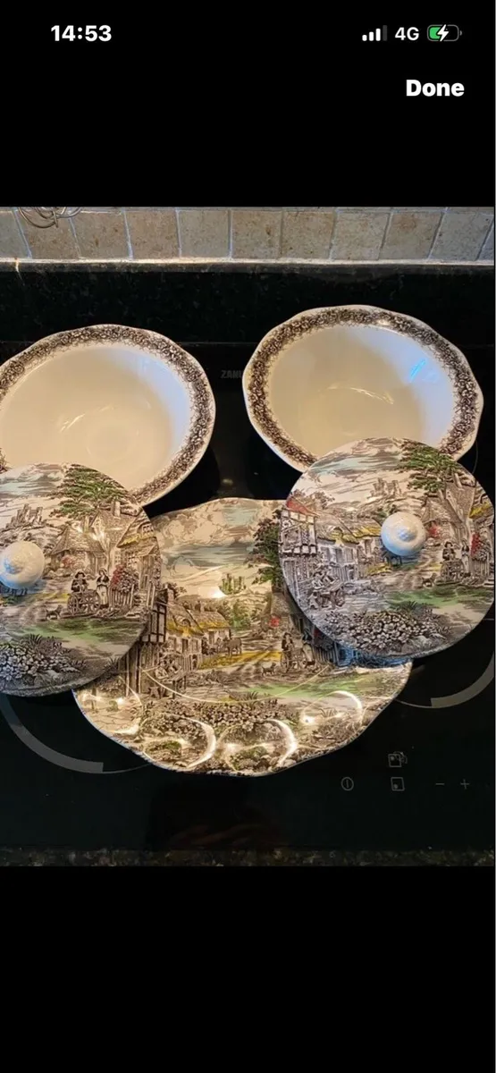 Vintage Enoch Wedgwood - Old English Village - Image 1