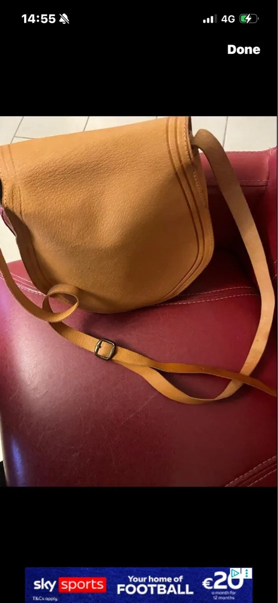 Leather Shoulder Bag - Image 4