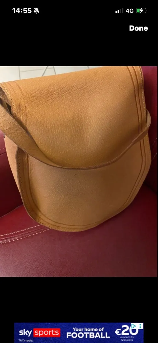 Leather Shoulder Bag - Image 3