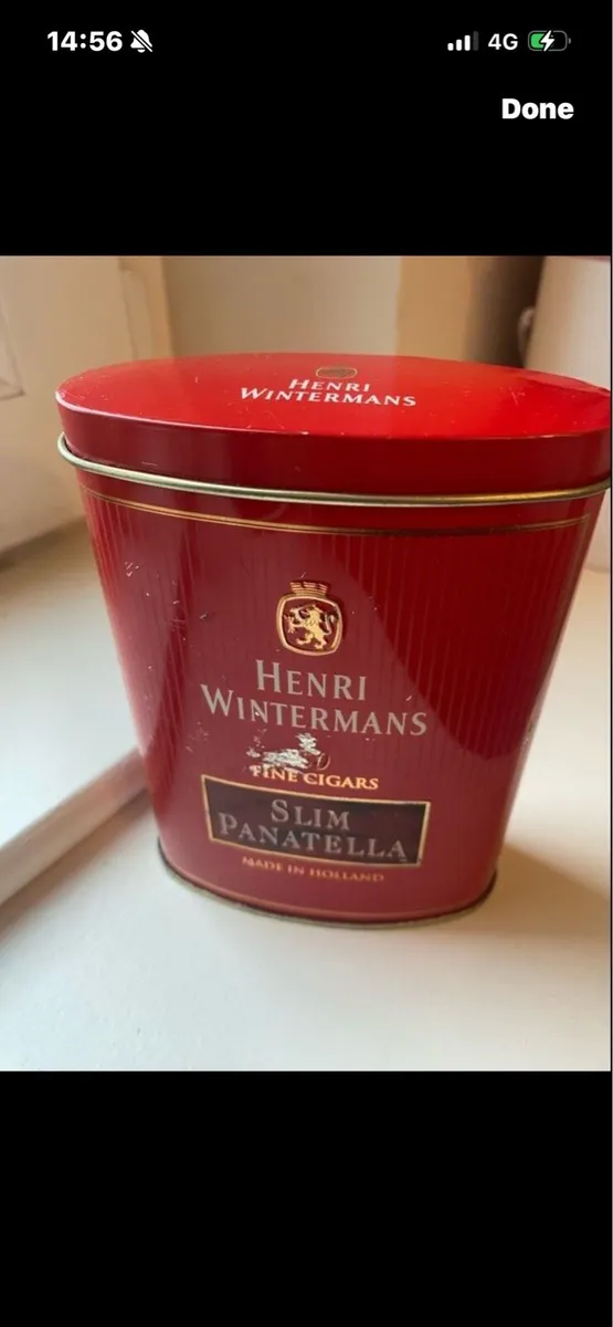 Vintage Henri Wintermans Metal Box - Image 1