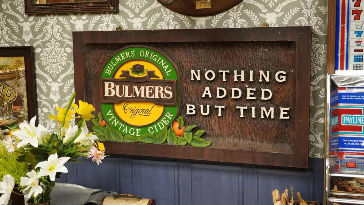 Large Bulmers Original Cider Pub Sign - Image 1