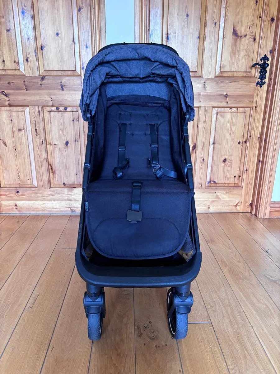 Zummi Zip Stroller Black & Grey - Image 2