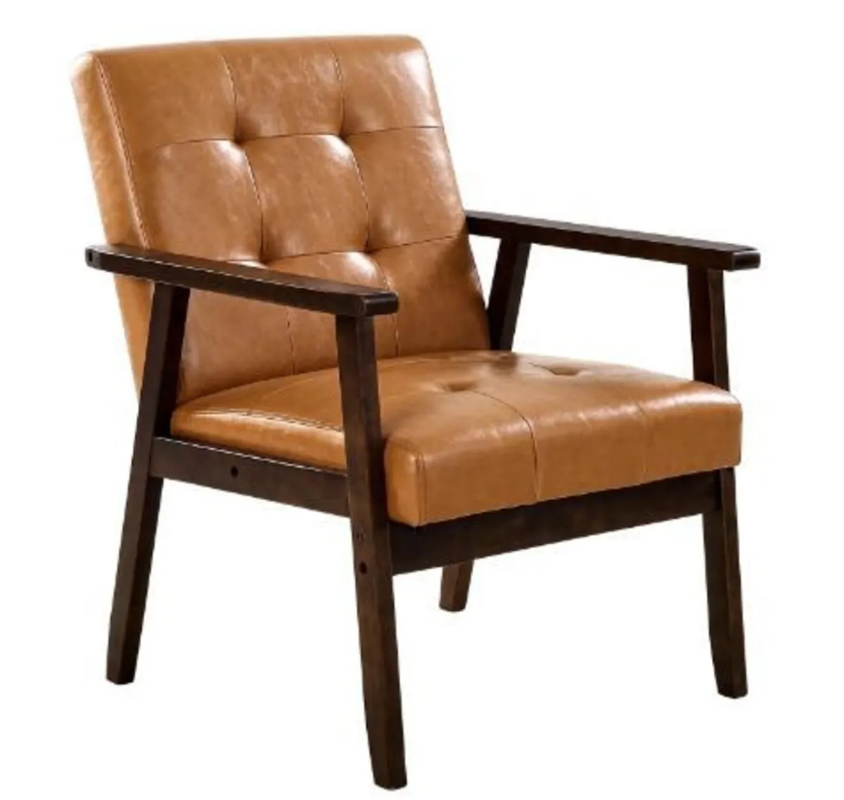Accent Chair, Mid Century Modern Armchair - Image 2