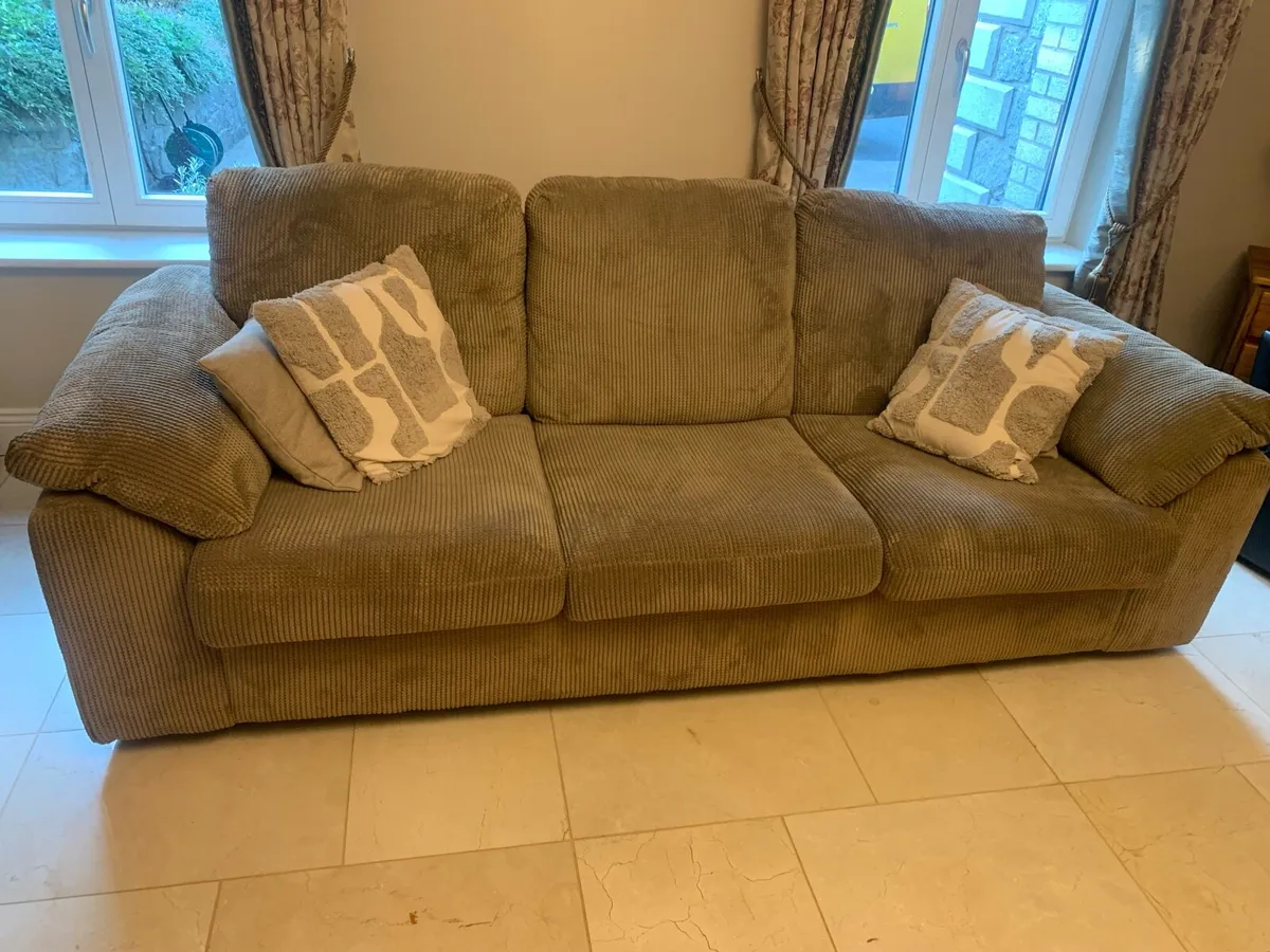 Theee and two seater couches - Image 2