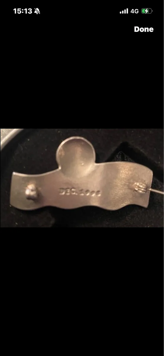 Very Rare Riverdance Silver Brooch - Image 2