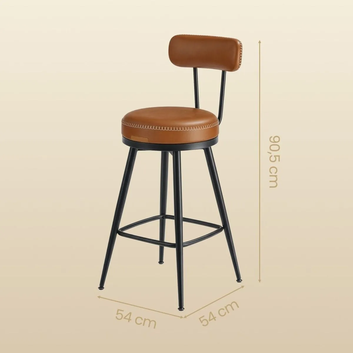 2 x new kitchen barstools - FREE P&P - Image 3