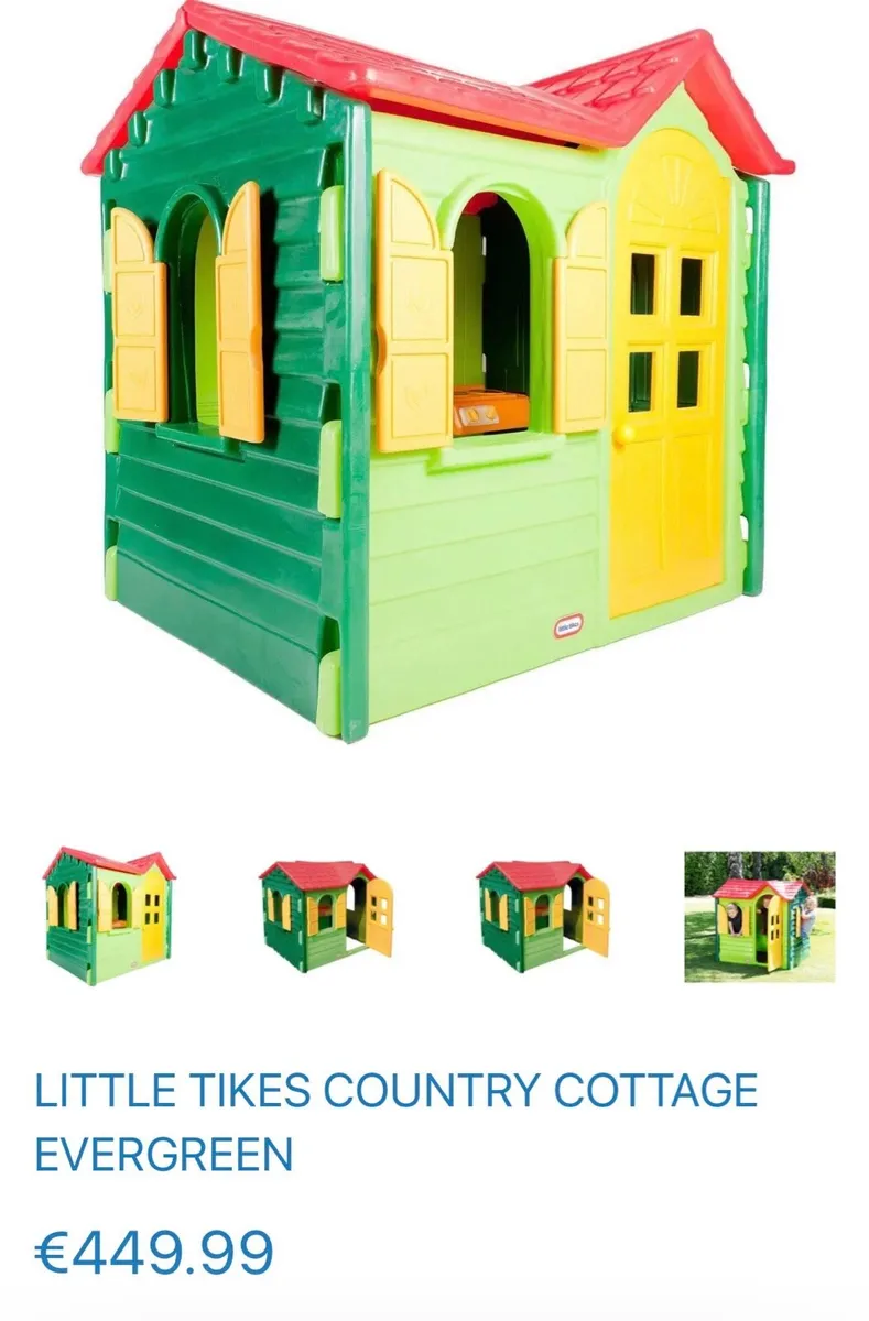 Country Cottage Playhouse by Little Tiles - Image 3