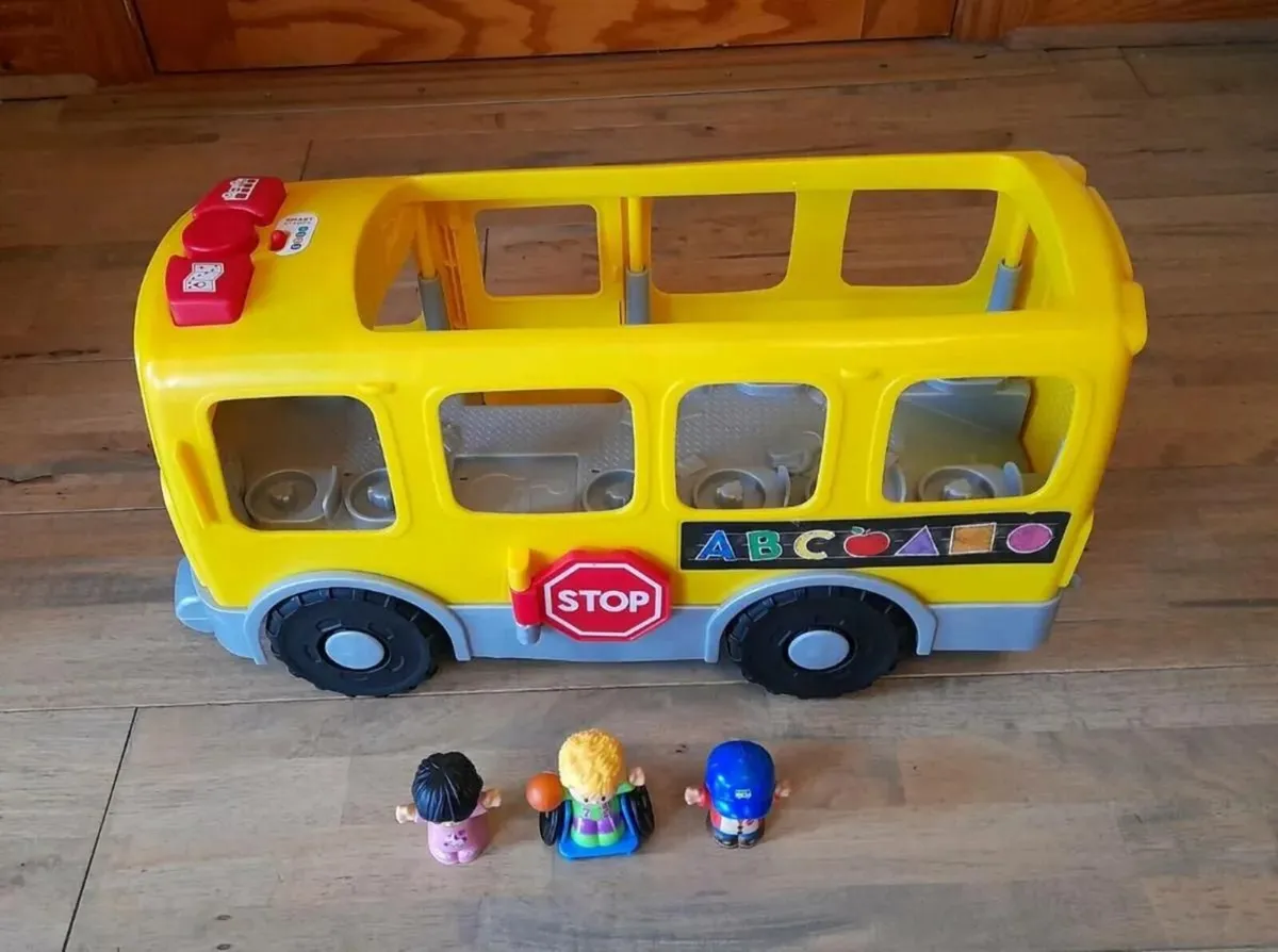 Fisher-Price Little People Big Yellow School Bus - Image 4