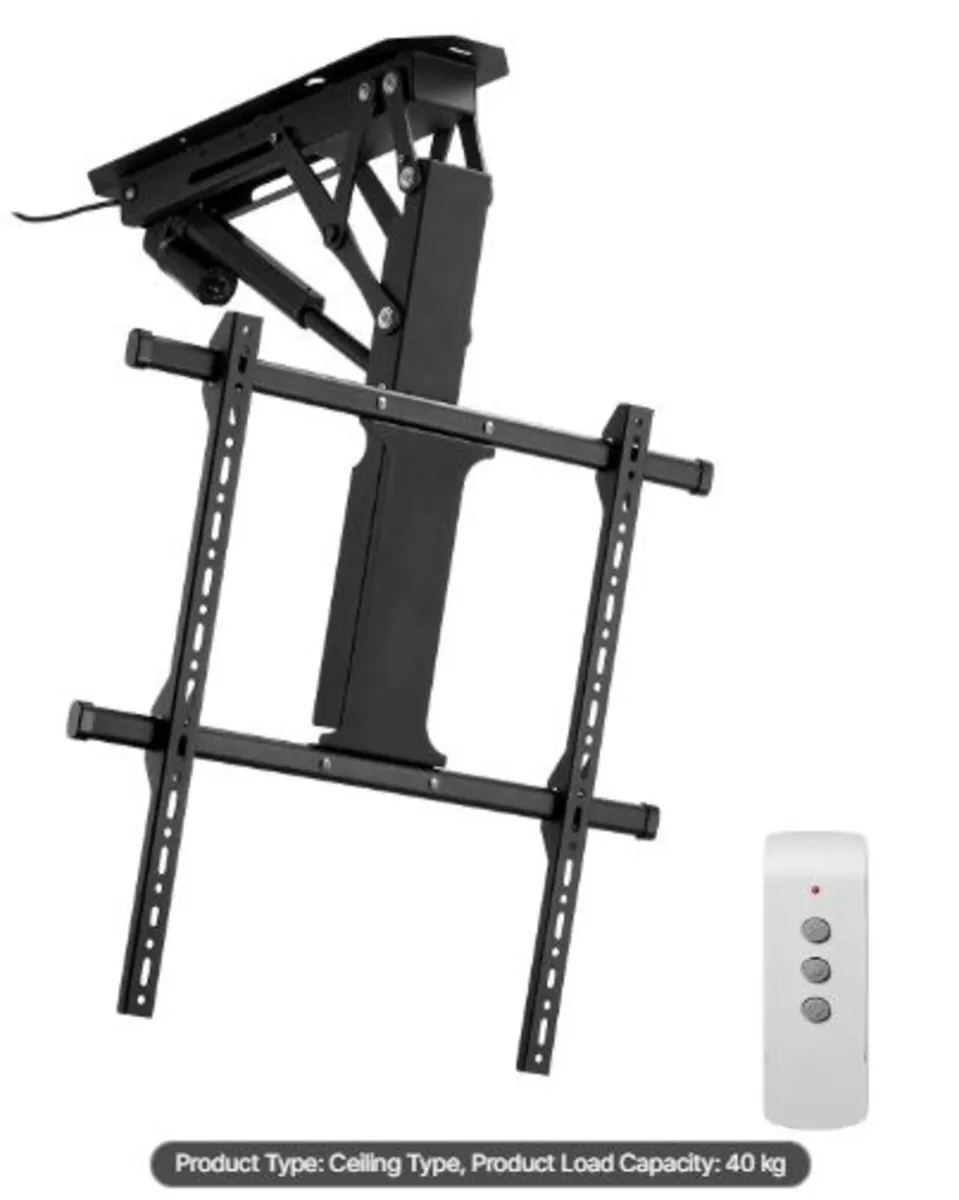 Motorized Ceiling TV Mount, TV Wall Mount for 32 - Image 1