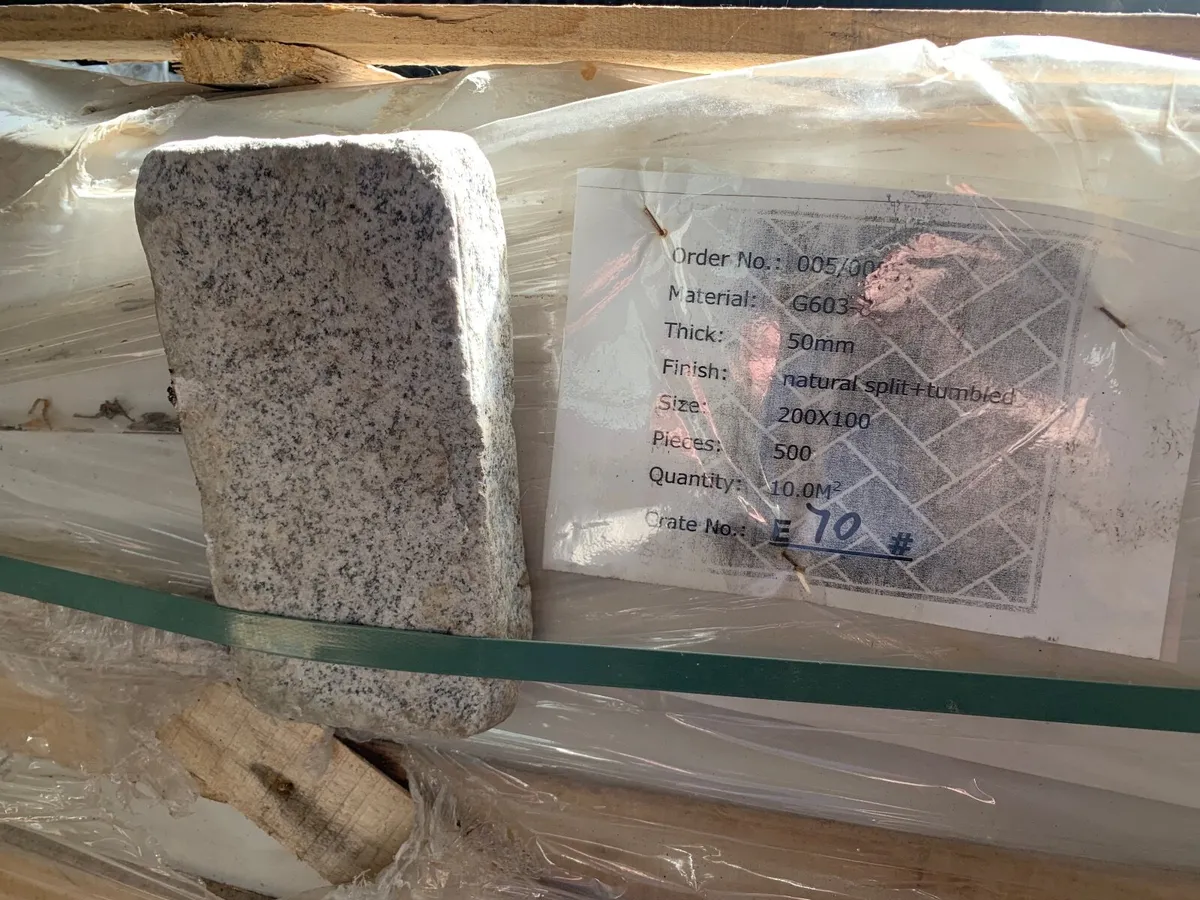 Granite cobble bricks - Image 2