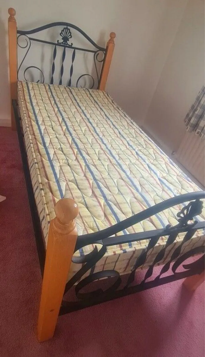 Extremely Solid Single Bed Frame - Can Deliver