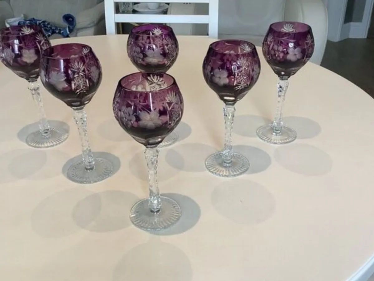 Nachtmann Traube Wine Glasses x 6 - Image 3