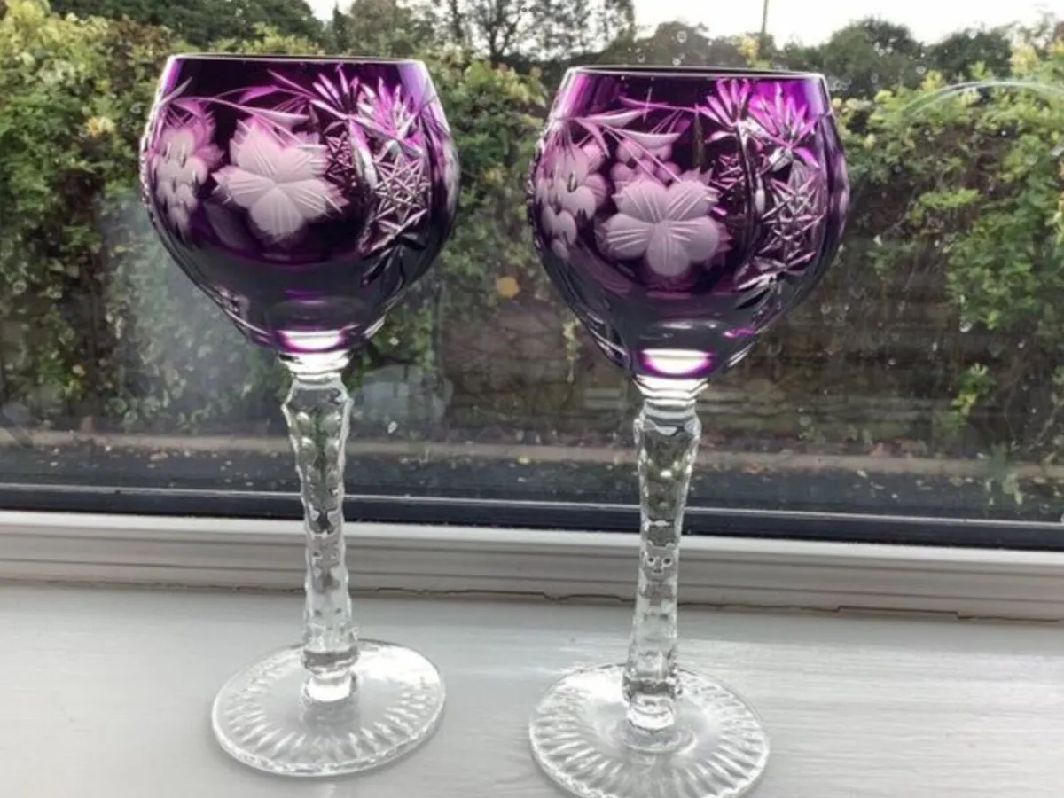Nachtmann Traube Wine Glasses x 6 - Image 1