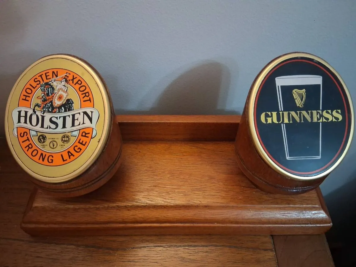 Rare 1978 GUINNESS DUAL PUMP HEADER - Image 1