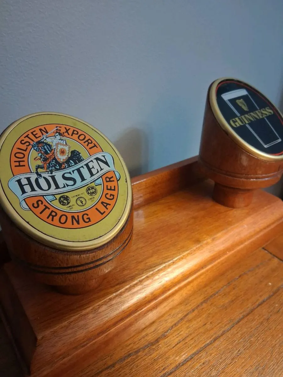 Rare 1978 GUINNESS DUAL PUMP HEADER - Image 3