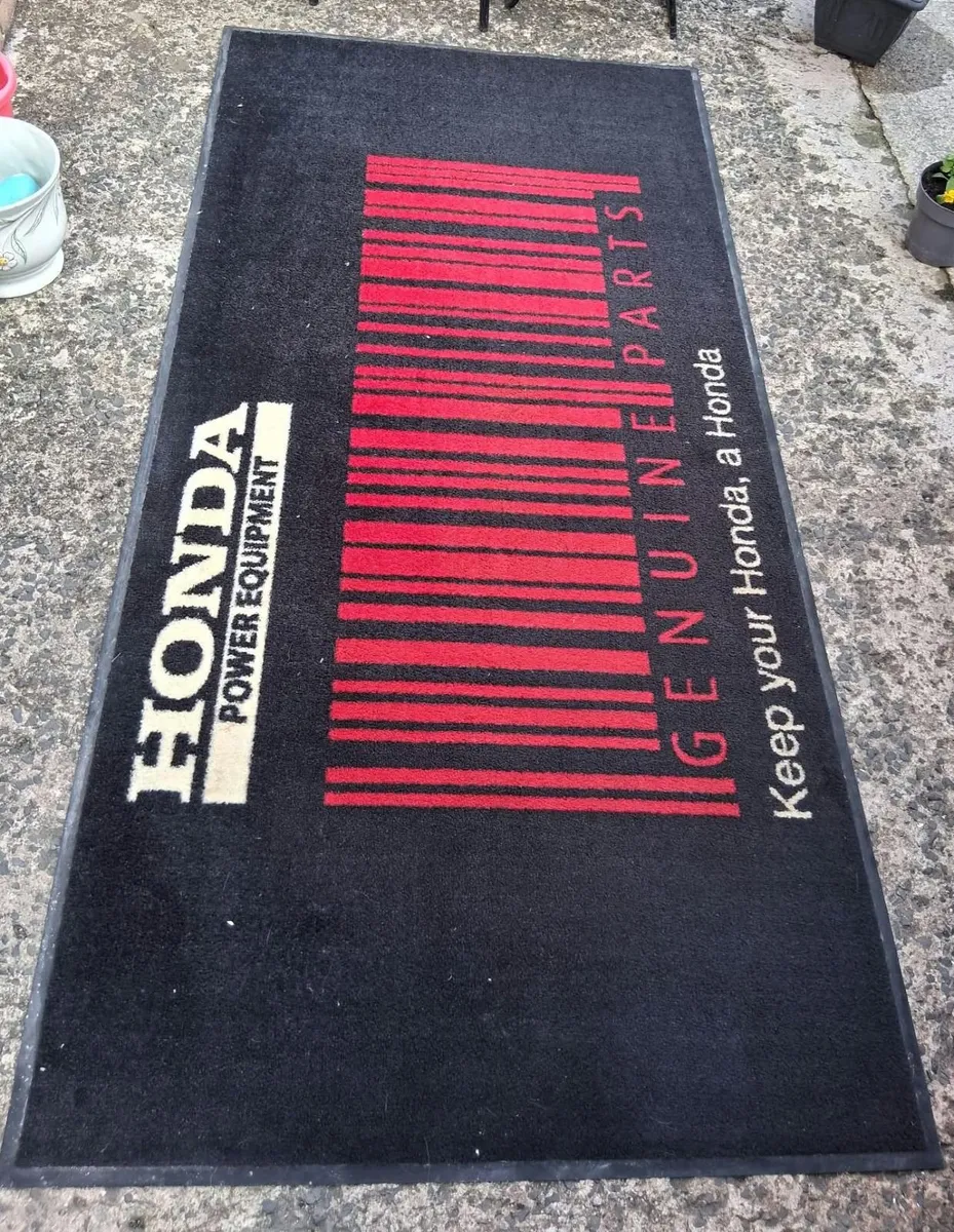Honda x large Garage mancave mat flooring - Image 2