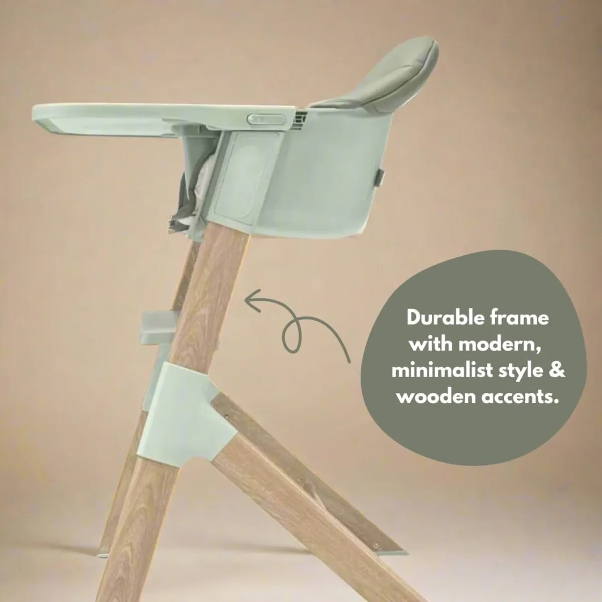 Mico Highchair Stylish Scandi Style Modern Baby - Image 3
