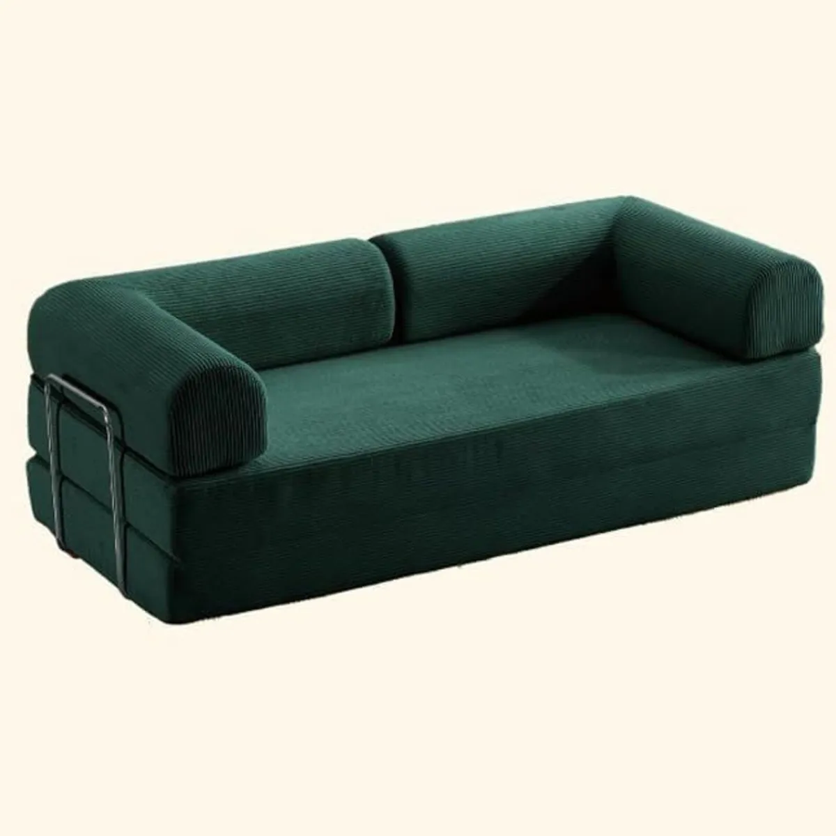 Sofa Convertible Floor Bed Sleeper Loveseat - Image 1