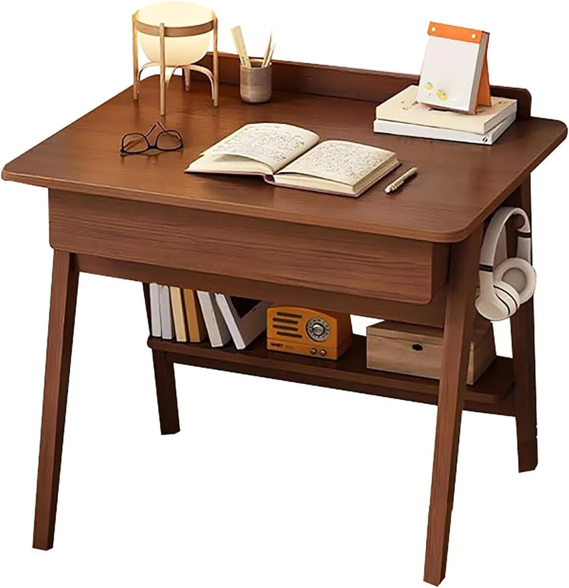 Solid Wood Home Office Desk Mid-Century Modern - Image 1