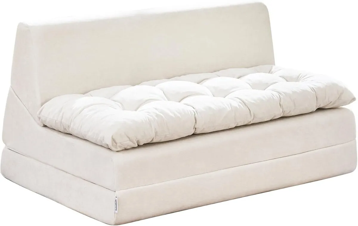 Folding Sofa Bed Large Comfy Floor Lounger - Image 3